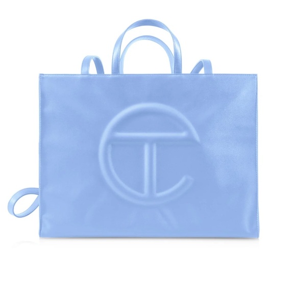 NWT Cerulean Large Telfar Shopping Bag - Picture 1 of 9